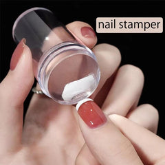 Nail Art Stamping Transfer Stamper Scraper Plate