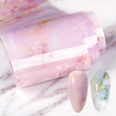 Nail Sticker Marble Pattern Nail Foil Nail Art Transfer Decals - XD21