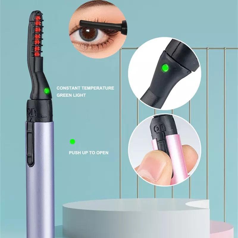 Portable Pen Style Heat Curling Electric Eyelash Curler - XD21