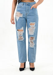 Ripped boyfriend jeans XD93 - XD21