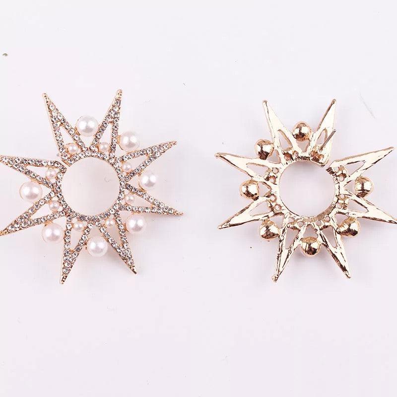 Star Peal Diamond Earring 1pc - XD21