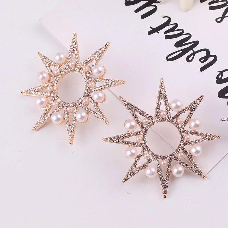 Star Peal Diamond Earring 1pc - XD21