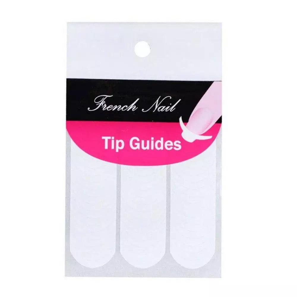 White French Manicure Strip Nail Art Form