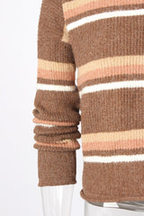 Winter Stripe Polo Neck Jersey - XD21