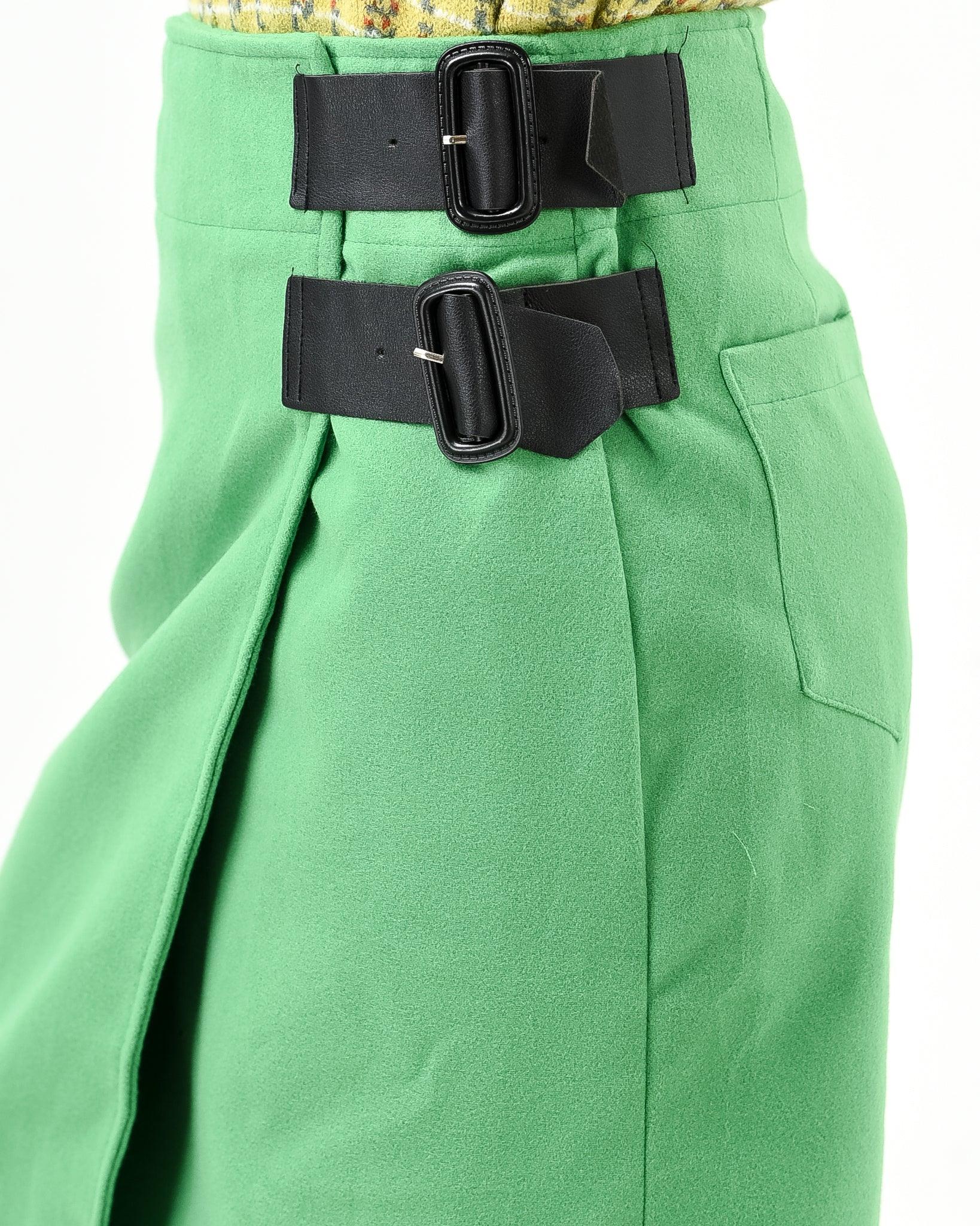 Winter Wrap Skirt With Buckle - XD21