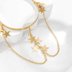 Upper Arm Star Cuff Bracelet